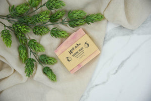 Handcrafted Soap with Wooden Soap Dish